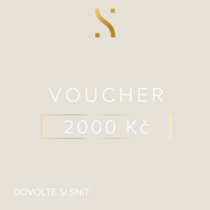 VOUCHER V HODNOTĚ 2000 KČ