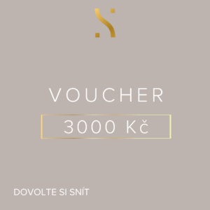 VOUCHER V HODNOTĚ 3000 KČ