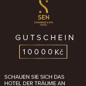 Gutschein im Wert von 10000 CZK