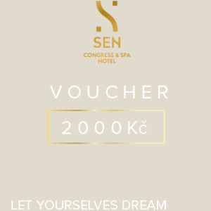 Voucher for CZK 2000